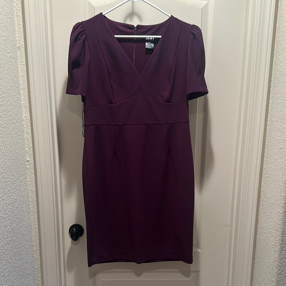 Elegant Purple Women's Dress